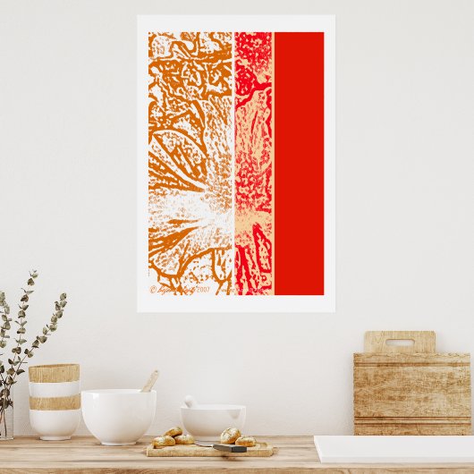 Spring Blossom Poster (Küche)