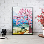 Spring Blossom Wall Art Leinwand