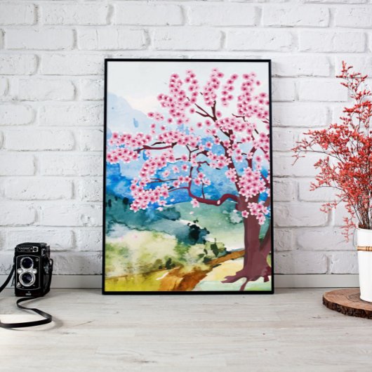 Spring Blossom Wall Art Leinwand