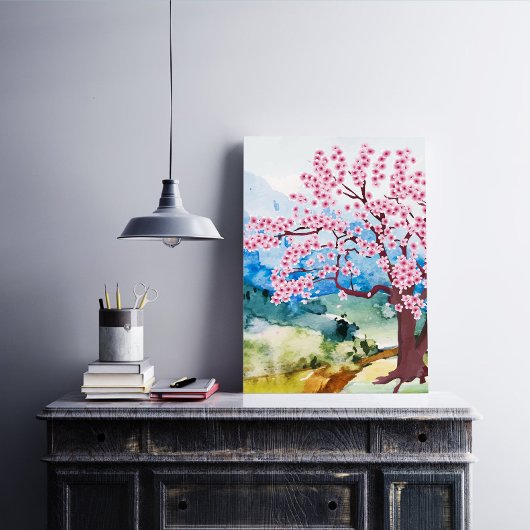 Spring Blossom Wall Art Leinwand