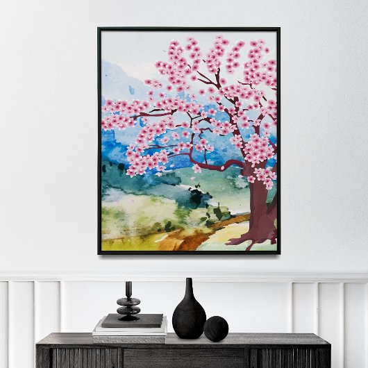 Spring Blossom Wall Art Leinwand