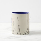 Spring Blue Jay Fine Art for Bird Lovers Tasse (Zentrum)