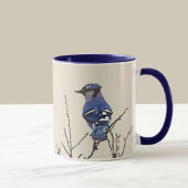 Spring Blue Jay Fine Art for Bird Lovers Tasse