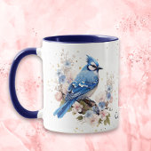 Spring Blue Jay Nature Tasse