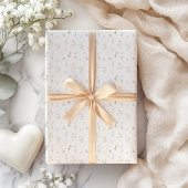 Spring Blue Wildblume Geschenkpapier