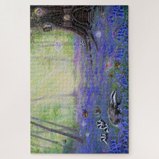 Spring Bluebell Fairy Puzzle (Vertikal)