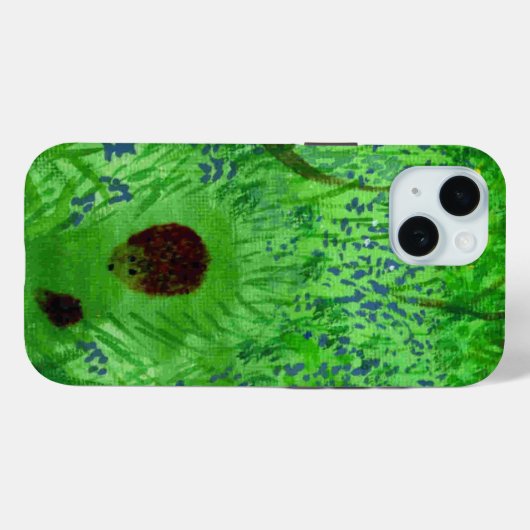 Spring Bluebell Wood Igel Case-Mate iPhone Hülle (Rückseite (Horizontal))