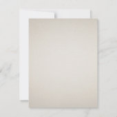 Spring Bluebirds Wedding RSVP Karte (Rückseite)