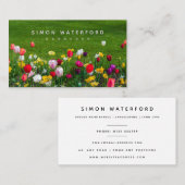 Spring blüht US-Visitenkarte Visitenkarte (Vorne/Hinten)