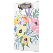 Spring Blume Bouquet | Hübsche Blumenfarbe Klemmbrett (Links)