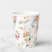 Spring Blume Tulip Pappbecher (Rechts)