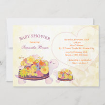 Spring Blume Turtles Baby Dusche
