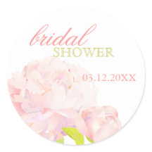 Spring Blush Peony Bridal Dusche Einladung