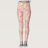 Spring Boho Blume 1 Leggings (Vorderseite)