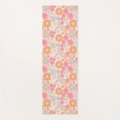 Spring Boho Blume 1 Yogamatte (Vorderseite)