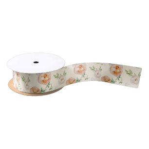 Spring Boho Blume Garden Blumenmuster Geschenk Satinband