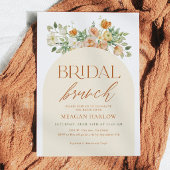 Spring Boho Floral Bridal Brunch Einladung