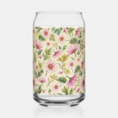 Spring Boho Floral Dosenglas (Vorderseite)