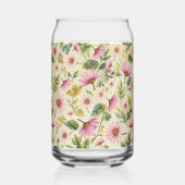Spring Boho Floral Dosenglas (Rückseite)