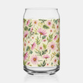 Spring Boho Floral Dosenglas (Links)