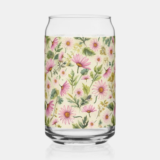 Spring Boho Floral Dosenglas (Links)