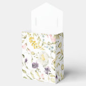 Spring Boho Wildblume Pampas Wedding Geschenkschachtel (Geöffnet)