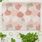 Spring Botanical Blush Sage Leaves Kitchen Towels Geschirrtuch (Gefaltet)