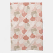 Spring Botanical Blush Sage Leaves Kitchen Towels Geschirrtuch (Vertikal)