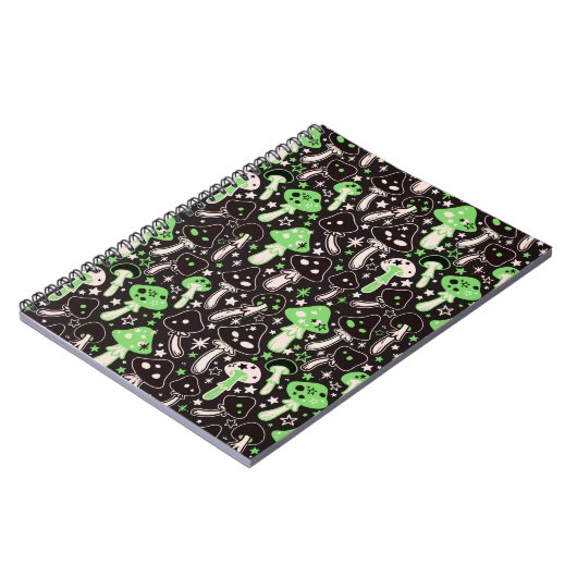 Spring-bound notebook "Mushrooms" Notizblock (Linke Seite)