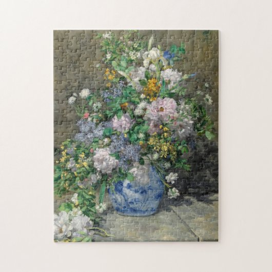 Spring Bouquet, 1866 von Pierre-Auguste Renoir Puzzle (Vertikal)