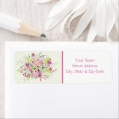 Spring Bouquet Address Label (Insitu)