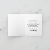 Spring Bouquet Beileid Danke 3 (Innenseite)