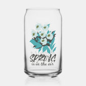 Spring Bouquet Charm - Der Frühling ist in der Air Dosenglas (Rückseite)