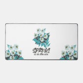 Spring Bouquet Charm - Der Frühling ist in der Air Schreibtischunterlage (Vorderseite)