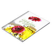 Spring Bouquet - Feier des Life Gast Book Notizblock (Linke Seite)