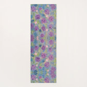 Spring Bouquet Floral Monogram Yogmatte Yogamatte (Rückseite)