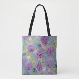 Spring Bouquet Floral Tote Bag Tasche