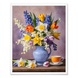 Spring Bouquet - Frische Pasta machen Fotodruck