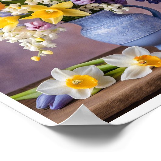Spring Bouquet - Frische Pasta machen Poster (Ecke)