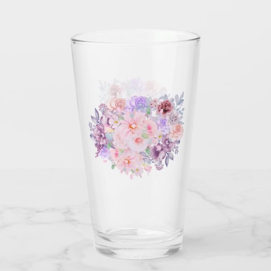 Spring Bouquet Glass Cup Glas (Rückseite)