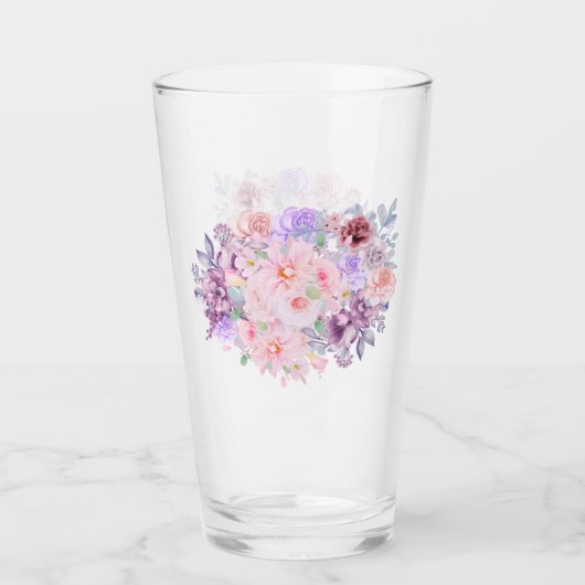 Spring Bouquet Glass Cup Glas (Vorderseite)