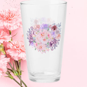 Spring Bouquet Glass Cup Glas