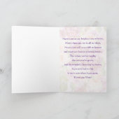 Spring Bouquet Happy Mother Day Karte (Innenseite)