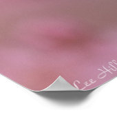 Spring Bouquet Japanese Cherry Blossom Poster (Ecke)