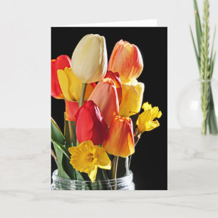 Spring Bouquet Karte