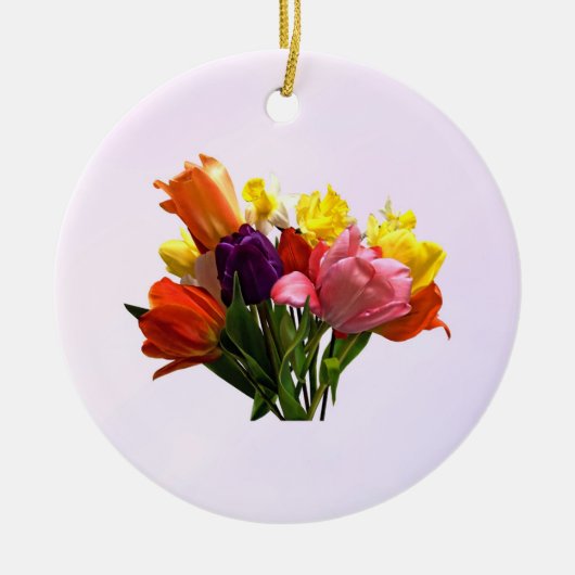 Spring Bouquet mit Tulips und Daffodien Ornamente (Vorne)