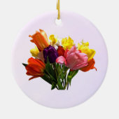 Spring Bouquet mit Tulips und Daffodien Ornamente (Hinten)