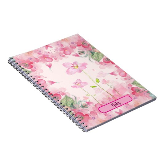 Spring Bouquet Notizblock (Rechte Seite)