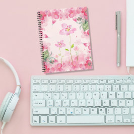 Spring Bouquet Spiral Notizblock