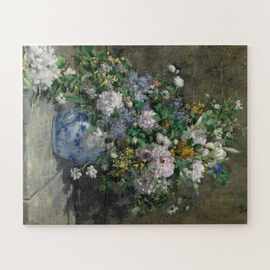 Spring Bouquet von Auguste Renoir Puzzle (Horizontal)